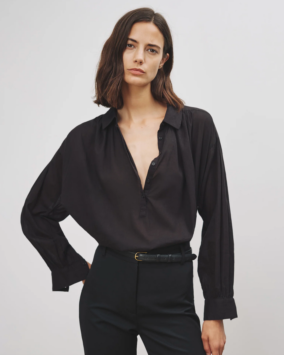 Miles Blouse | Black