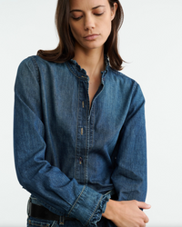 Lydia Denim Shirt | Classic Wash