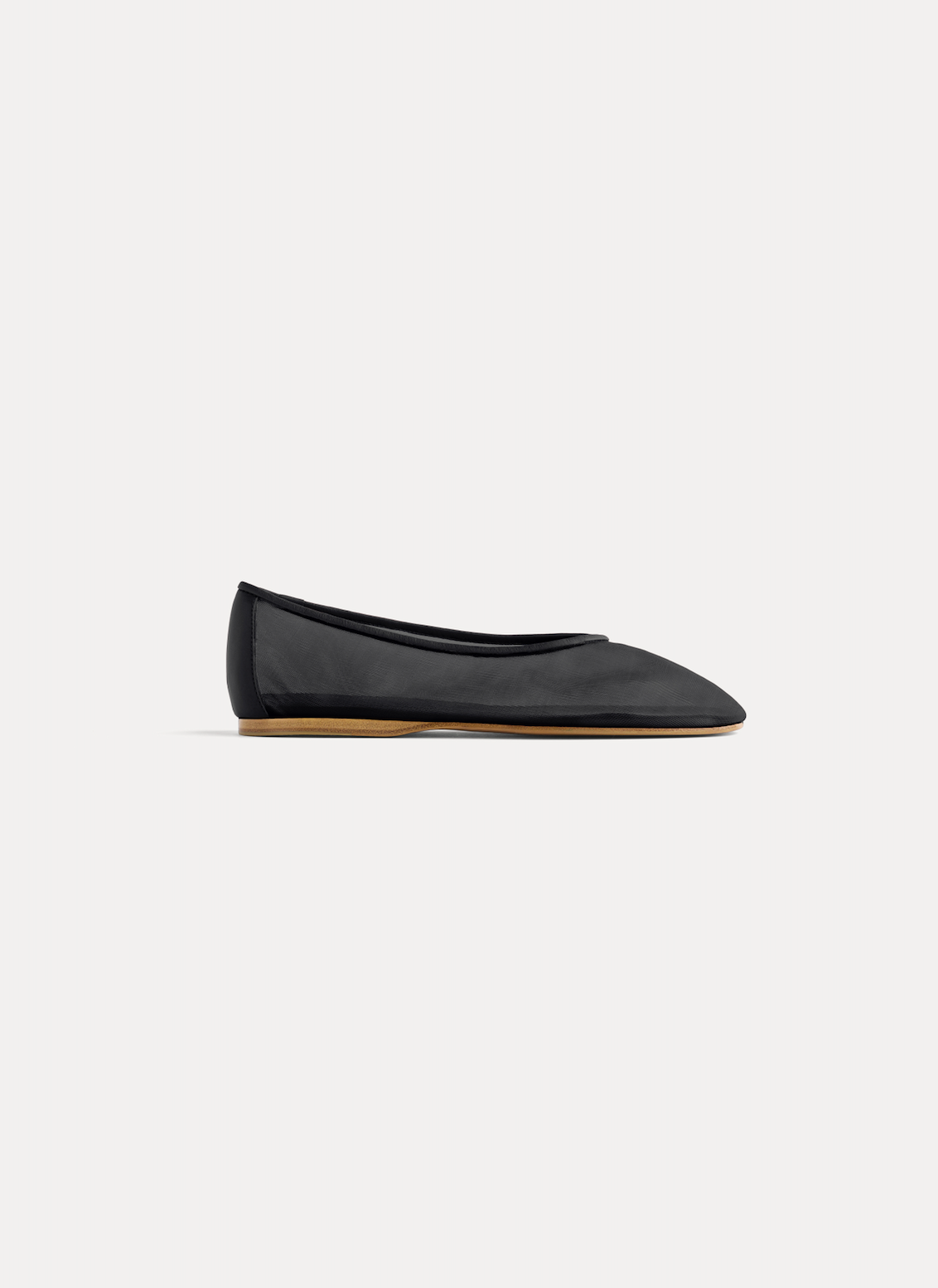 Tulle Ballerina Shoes | Nero