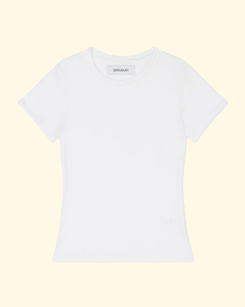 Baby Tee | White