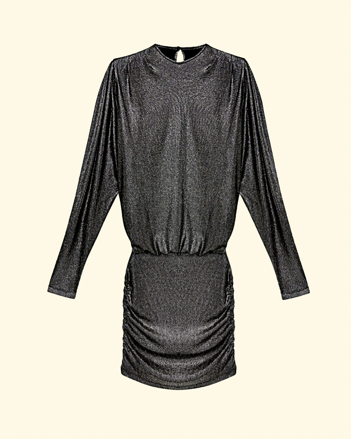 Britany Dress | Metallic