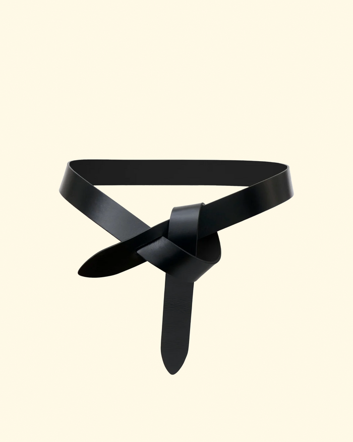 Lecce Belt | Black Leather