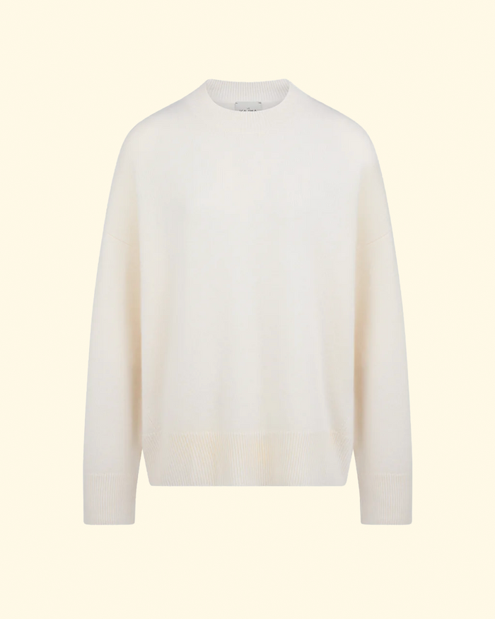 Norway Oversize Crew Neck | White