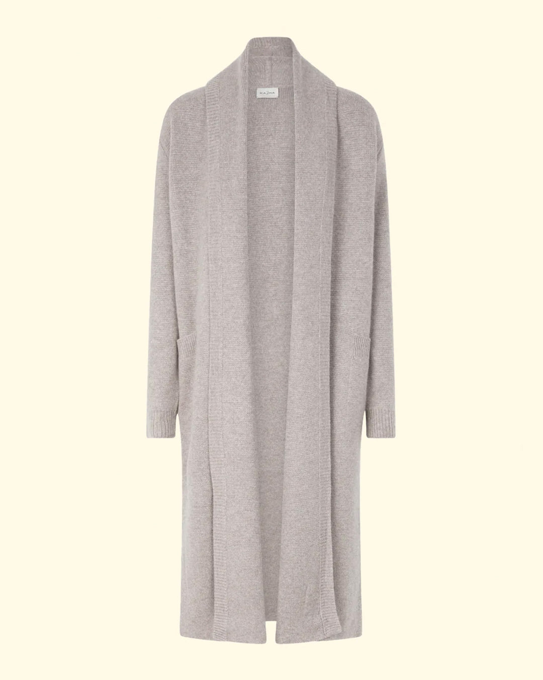 Italy Cashmere Coat | Taupe