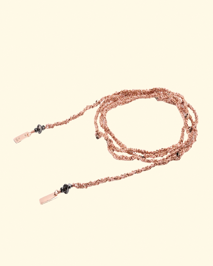 N° 182 Necklace | Pink Gold Nude