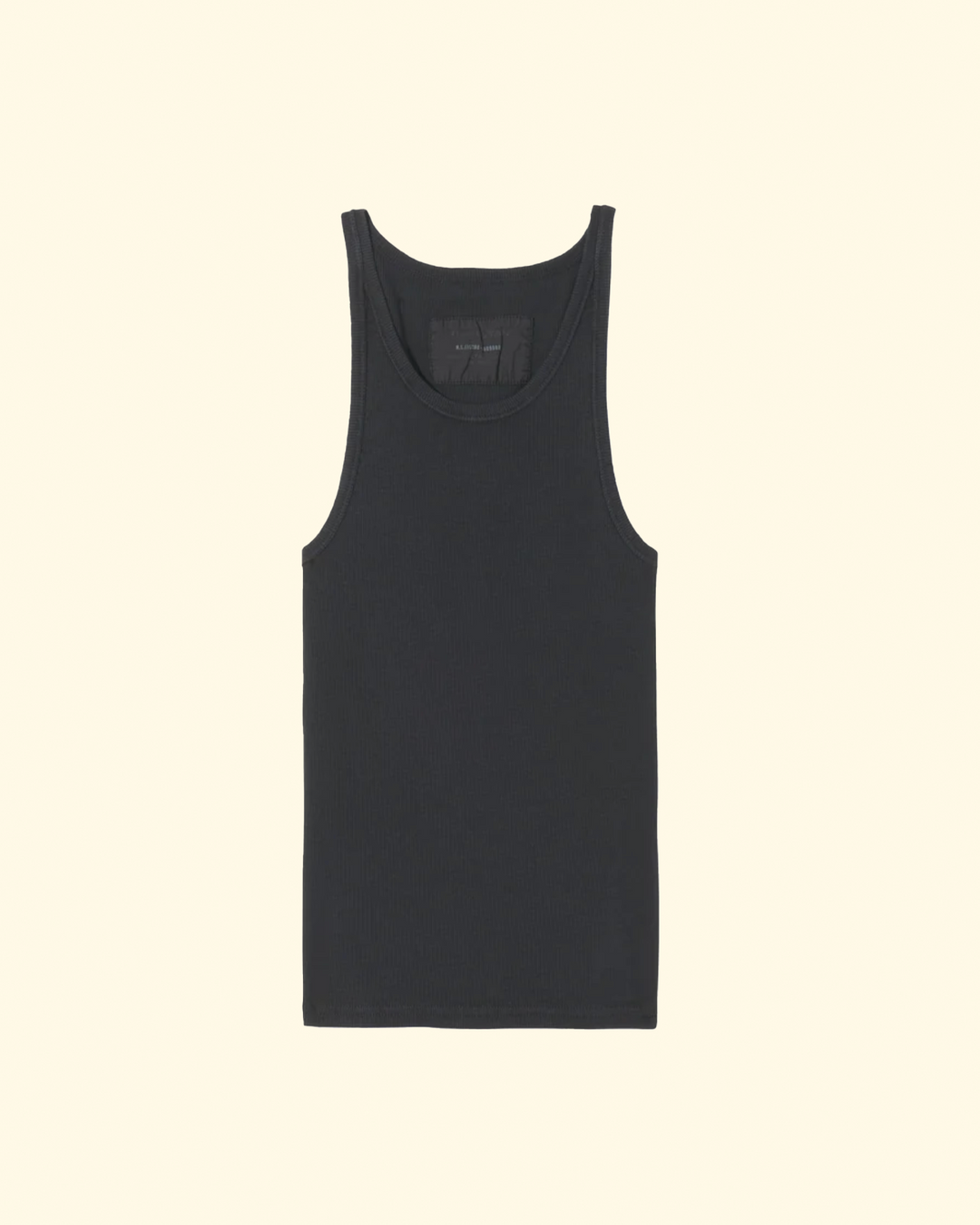 Jennifer Rib Tank | Jet Black