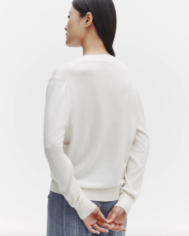 PREORDER Perfect Deep V Sweater | Ivory