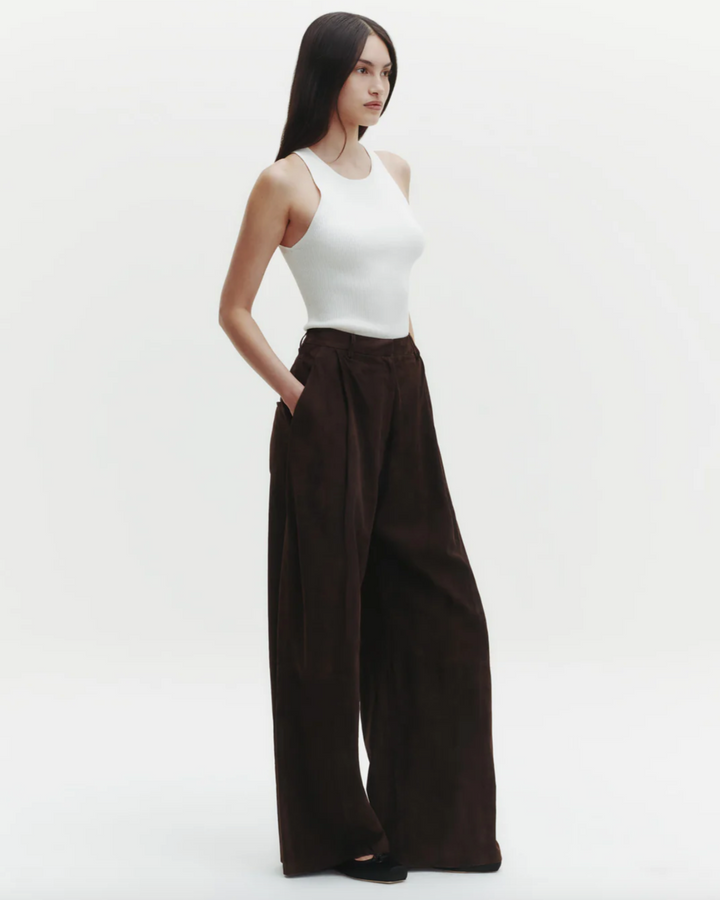 PREORDER Harbor Tank | Ivory Cotton Silk