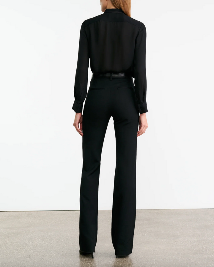 Bertille Ruffle Shirt | Black