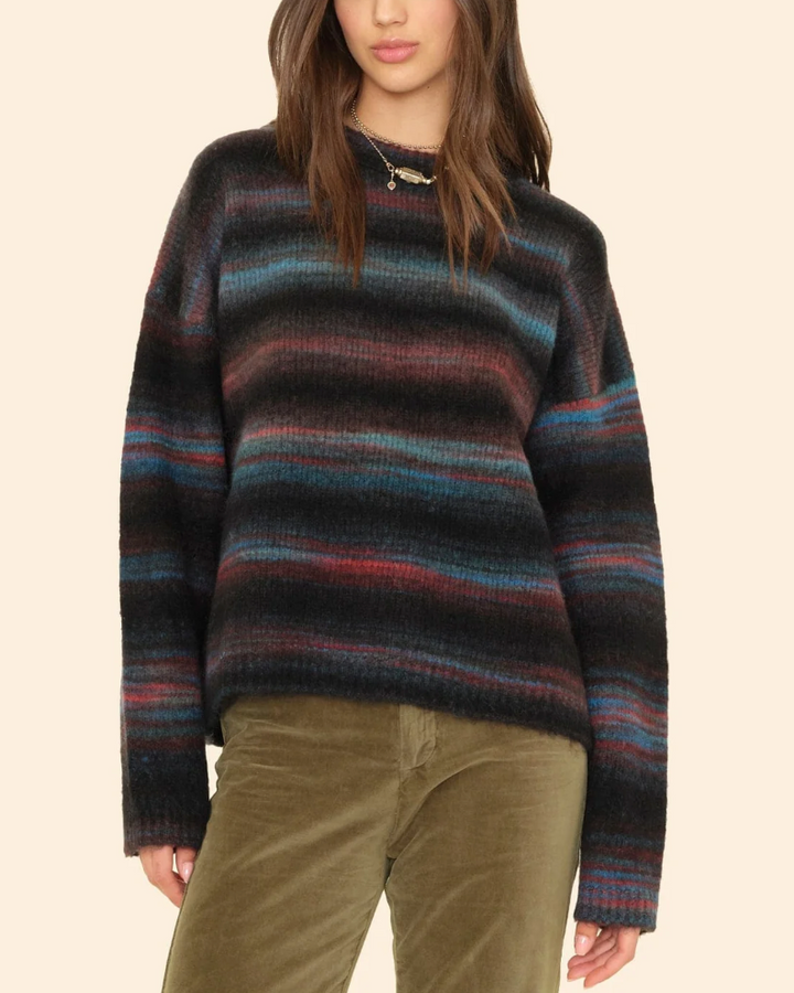 Anders Sweater | Black Ombre