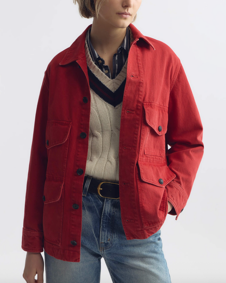 Leroy Jacket | Scarlet