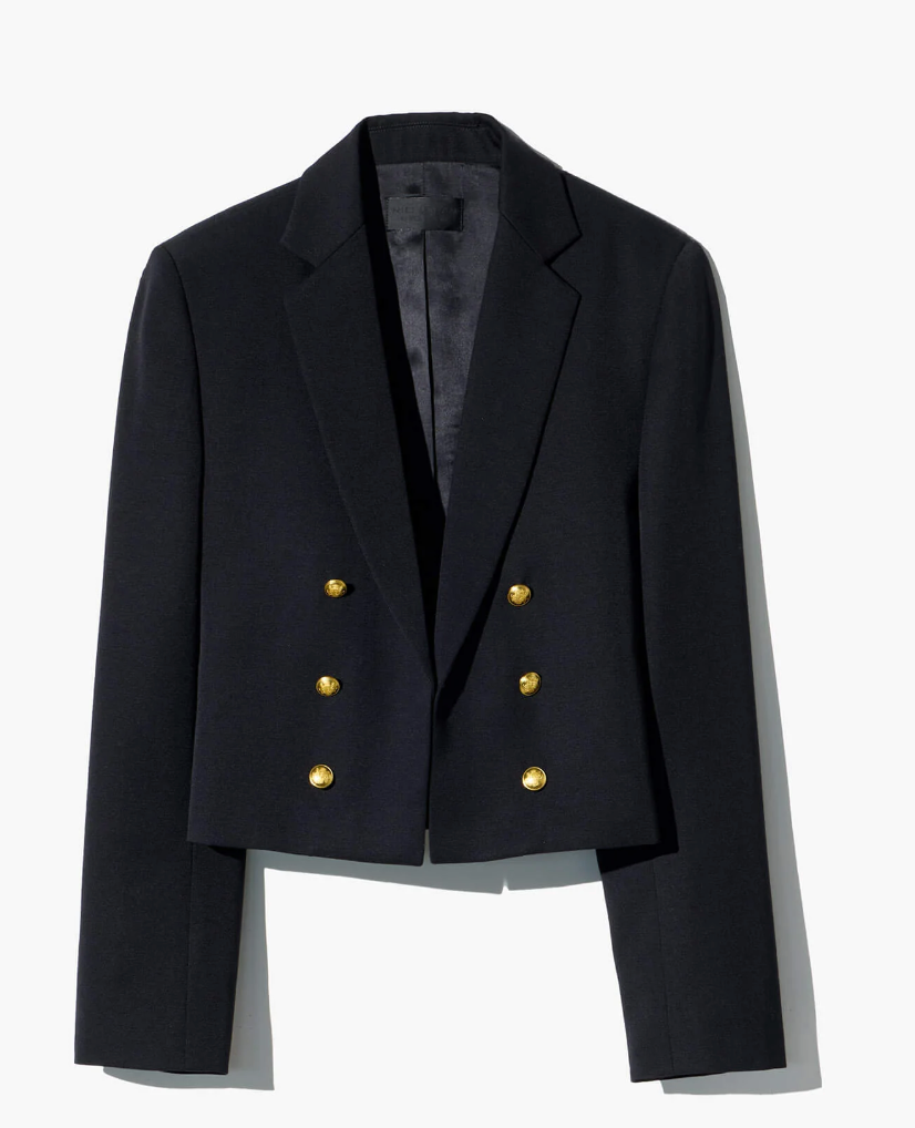 Josephine Shrunken Jacket | Black