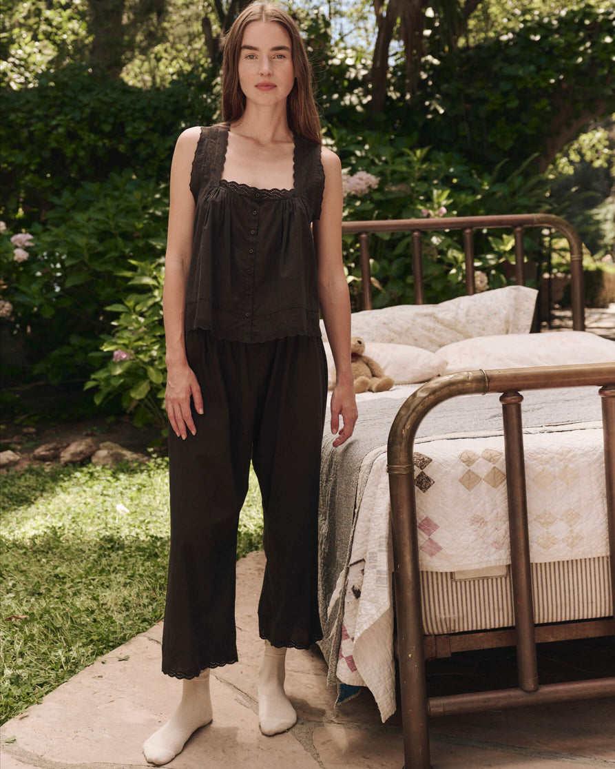 The Eyelet Tank | Black