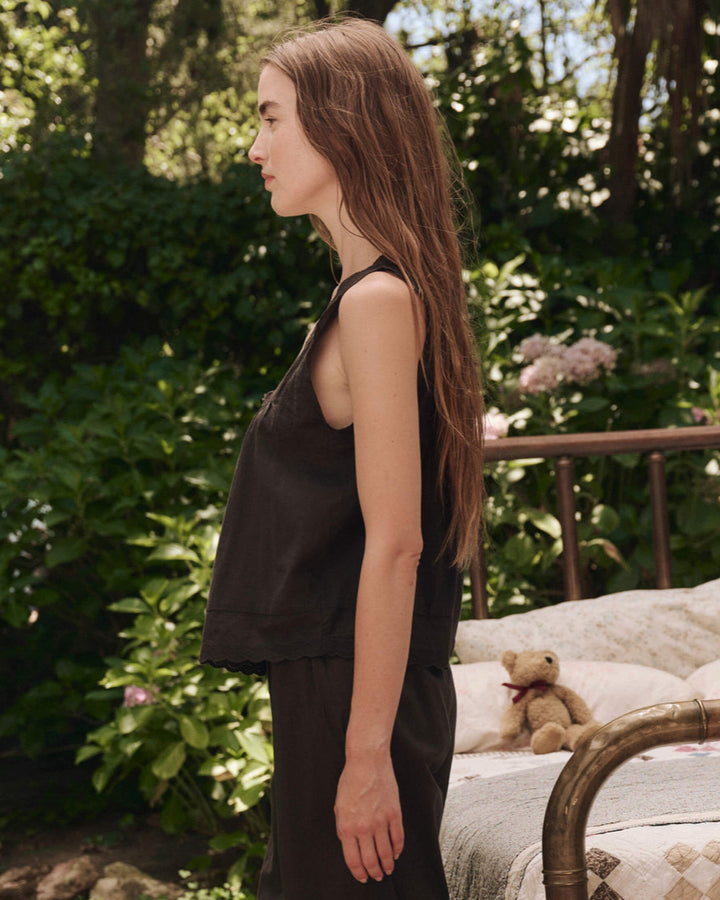 The Eyelet Tank | Black