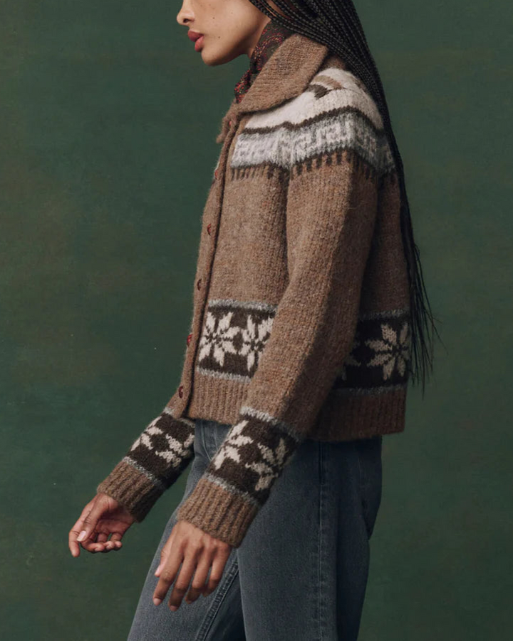 Nordic Scholar Cardigan | Hickory Fair Isle