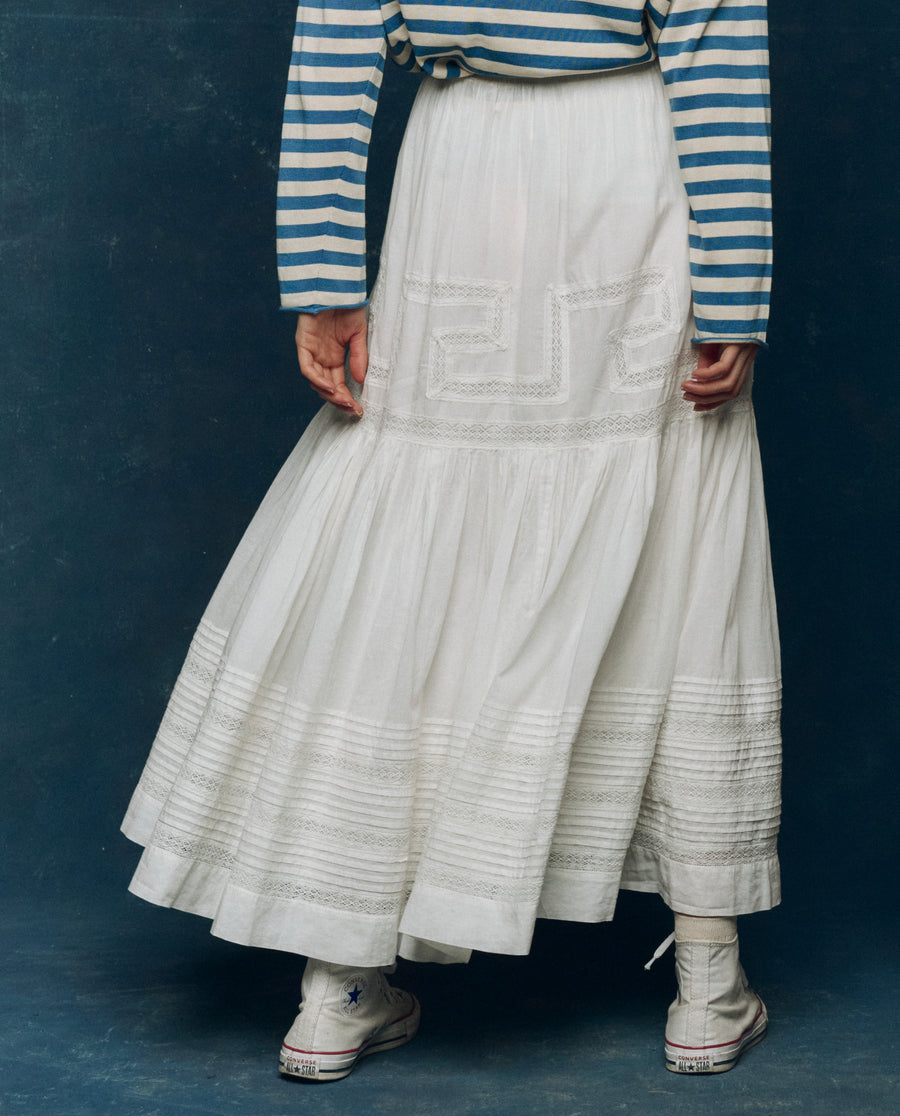 The Victorian Skirt | White