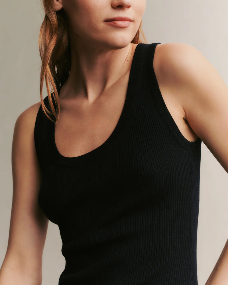 Knit Tank | Black