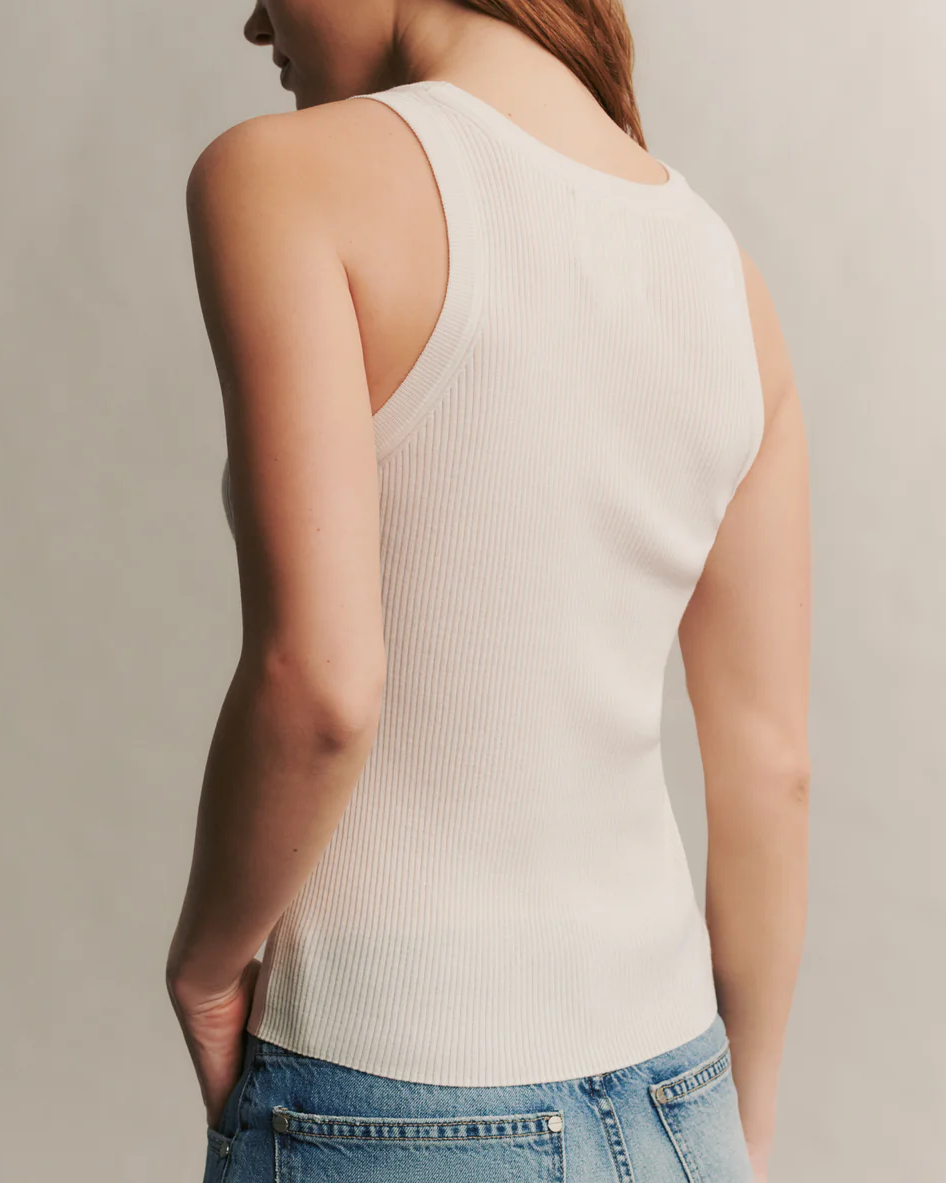 Knit Tank | Ivory