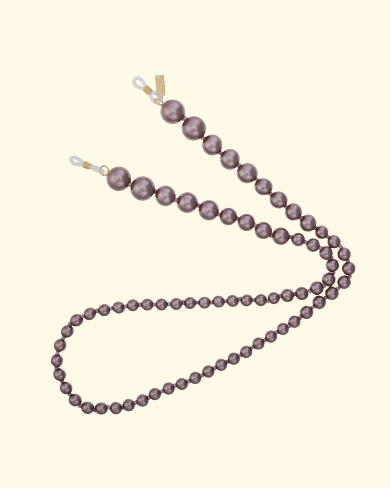 Pearl XL Sunglasses Chain | Mauve