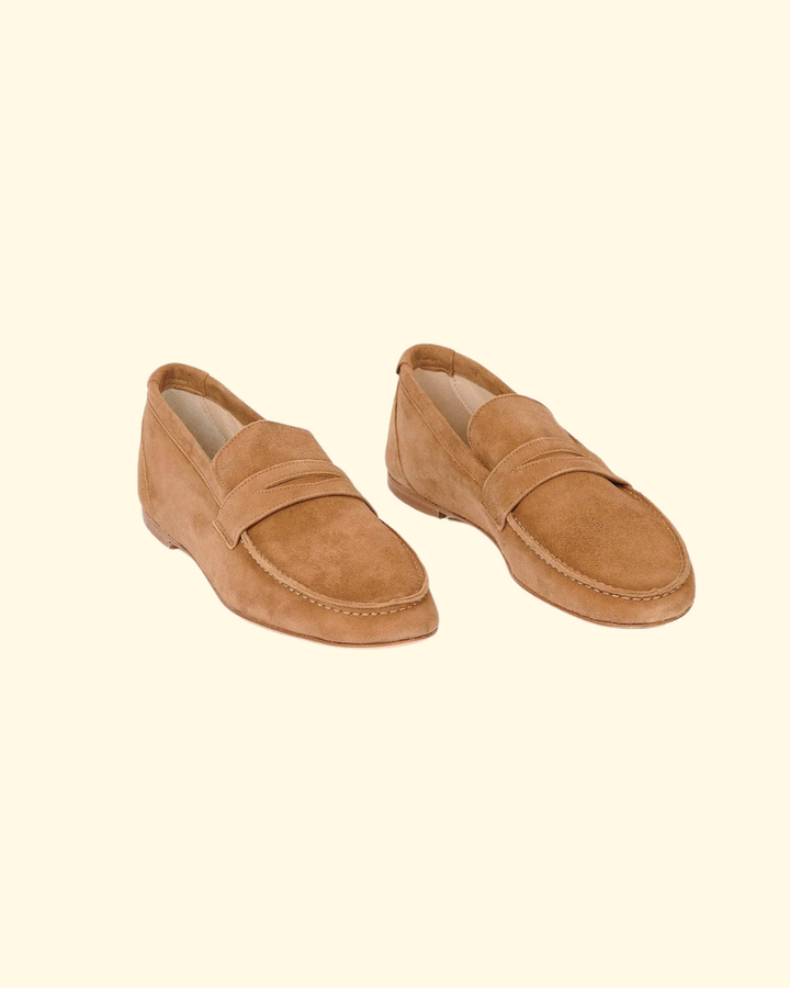 Penny Loafer | Suede Clove