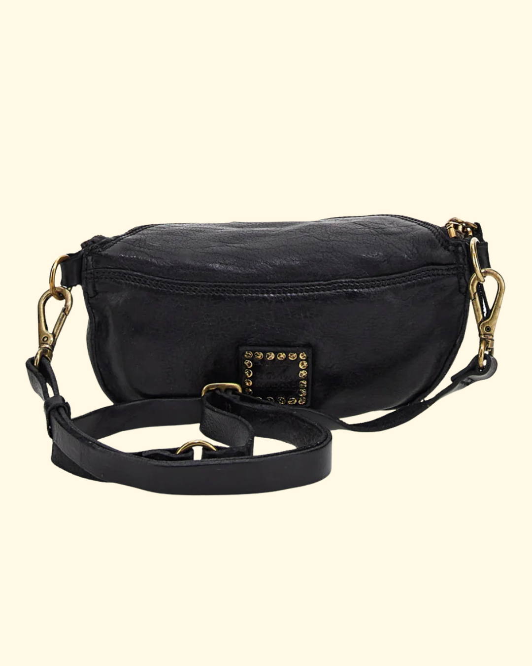 Small Waist Bag Crossbody | Black