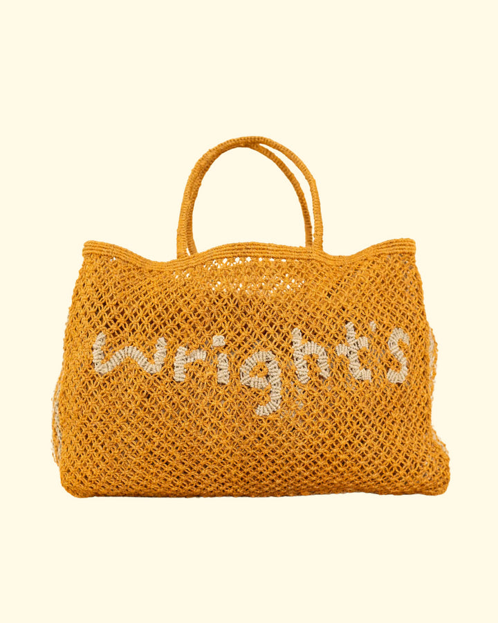 Wrights Woven Tote | Natural