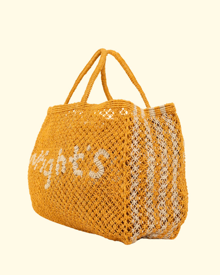 Wrights Woven Tote | Natural