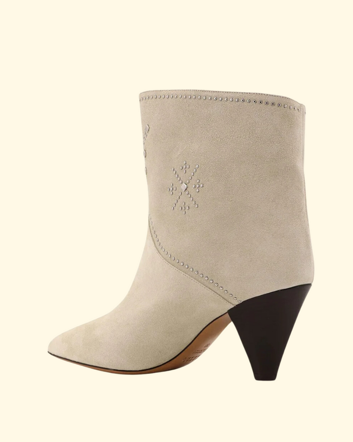 Loline Boot | Chalk