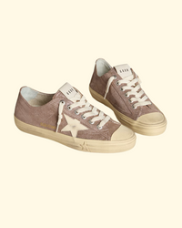 V-Star 2 Laminated Suede Leather Star | Light Brown/Cream