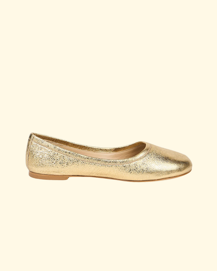 The Minimalist Slipper | Warm Gold