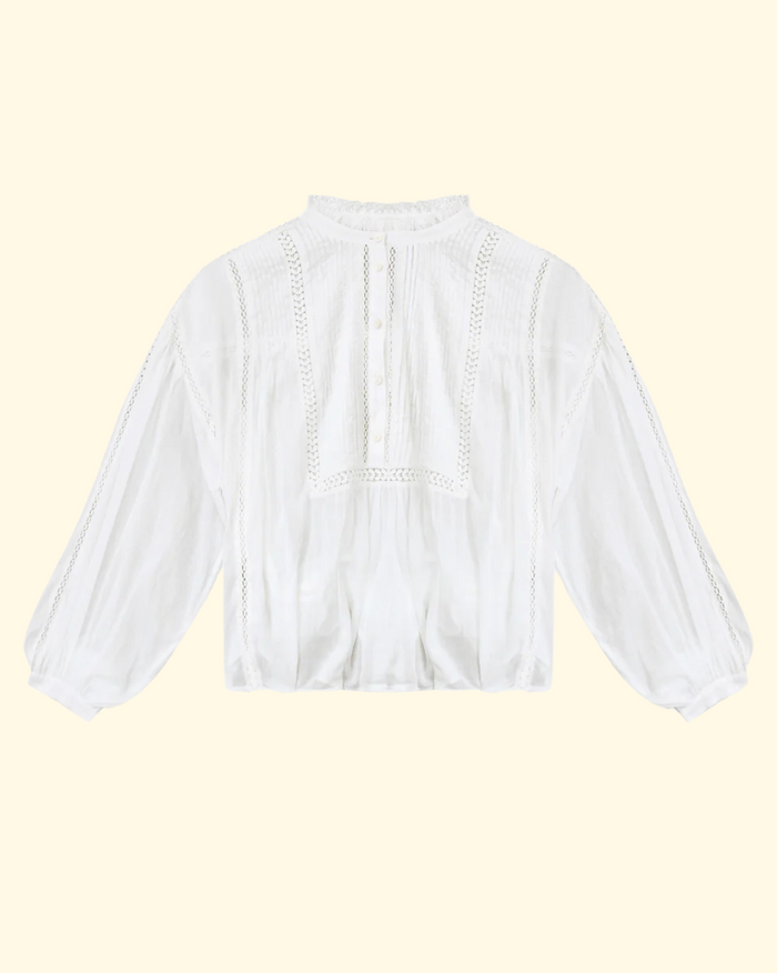 Disia Blouse | White