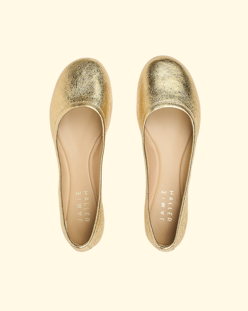 The Minimalist Slipper | Warm Gold