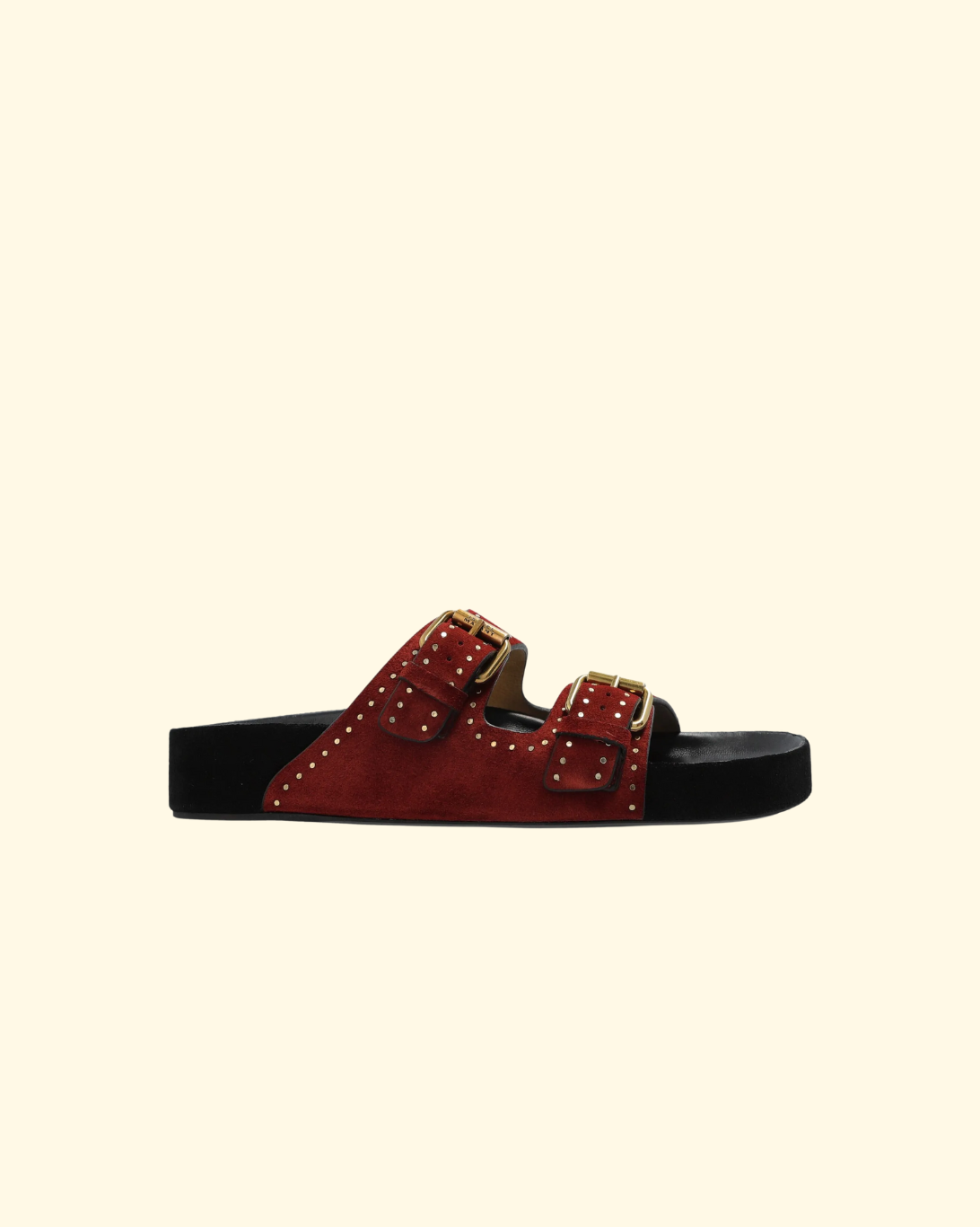 Lennyo Sandal | Burgandy