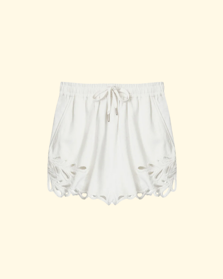 Safa Shorts | White