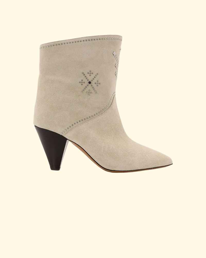 Loline Boot | Chalk