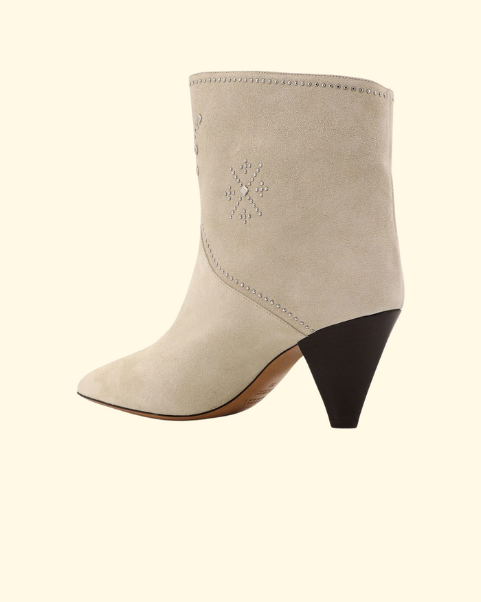 Loline Boot | Chalk