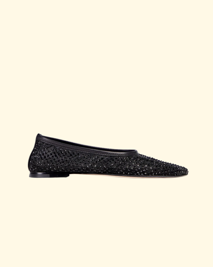 Balla Crystal Shoe | Black