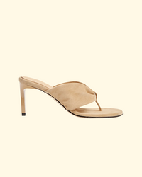 Wrap Heel | Sand Suede