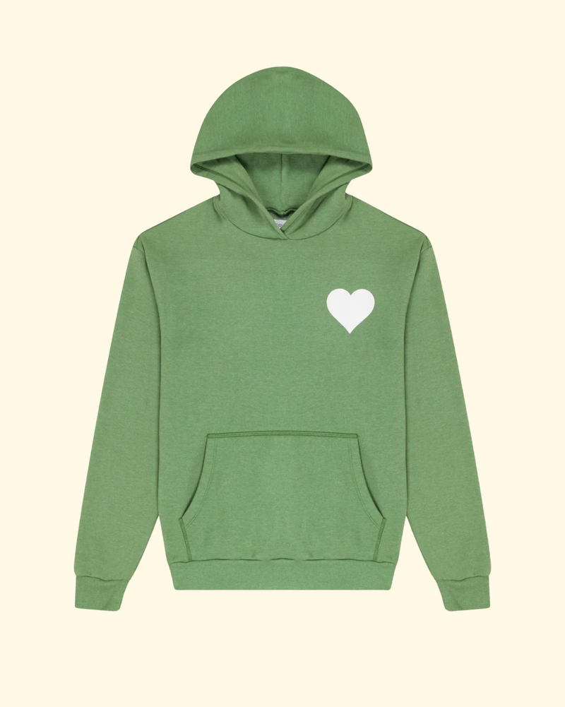 Heart Hoodie | Fern