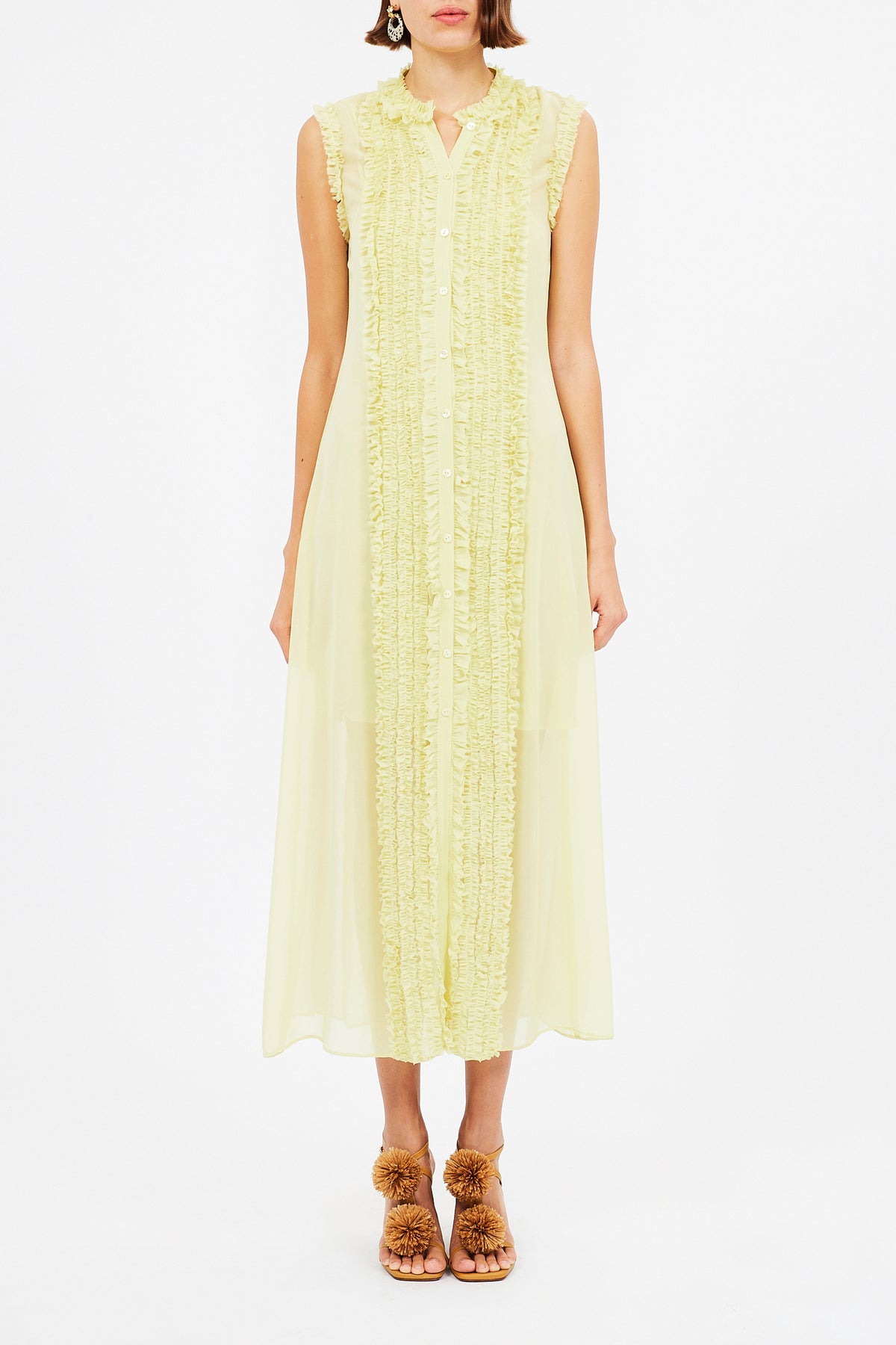 Claudine Dress | Citron