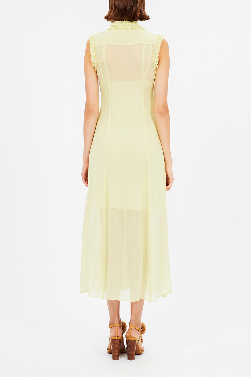 Claudine Dress | Citron