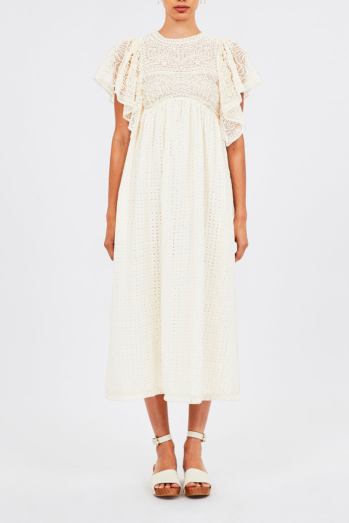 Mirabelle Dress | Ivory