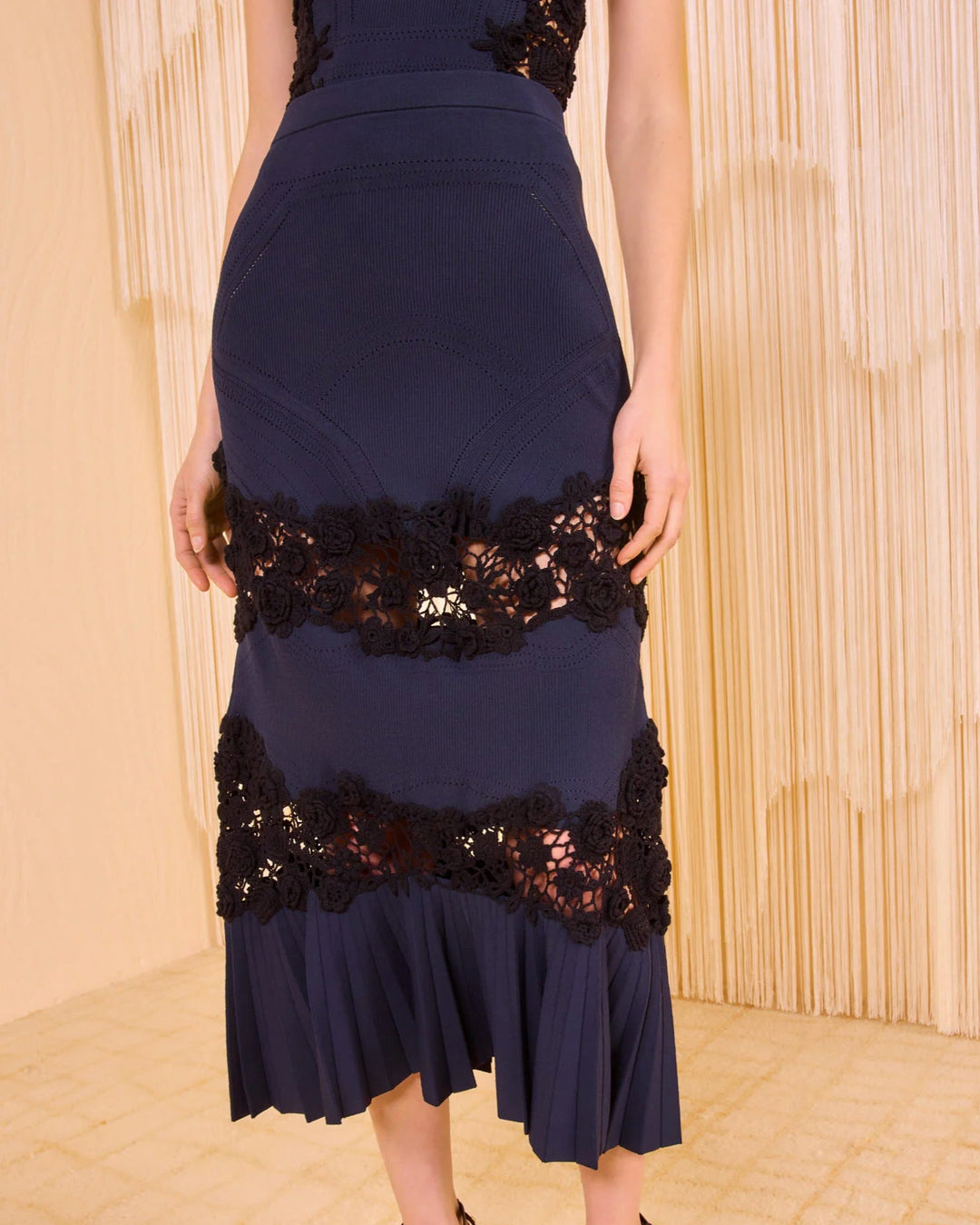 Madeline Knit Maxi Skirt | Eclipse