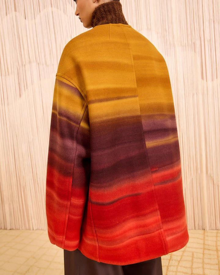 Ambrose Wool Meton Coat | Agate