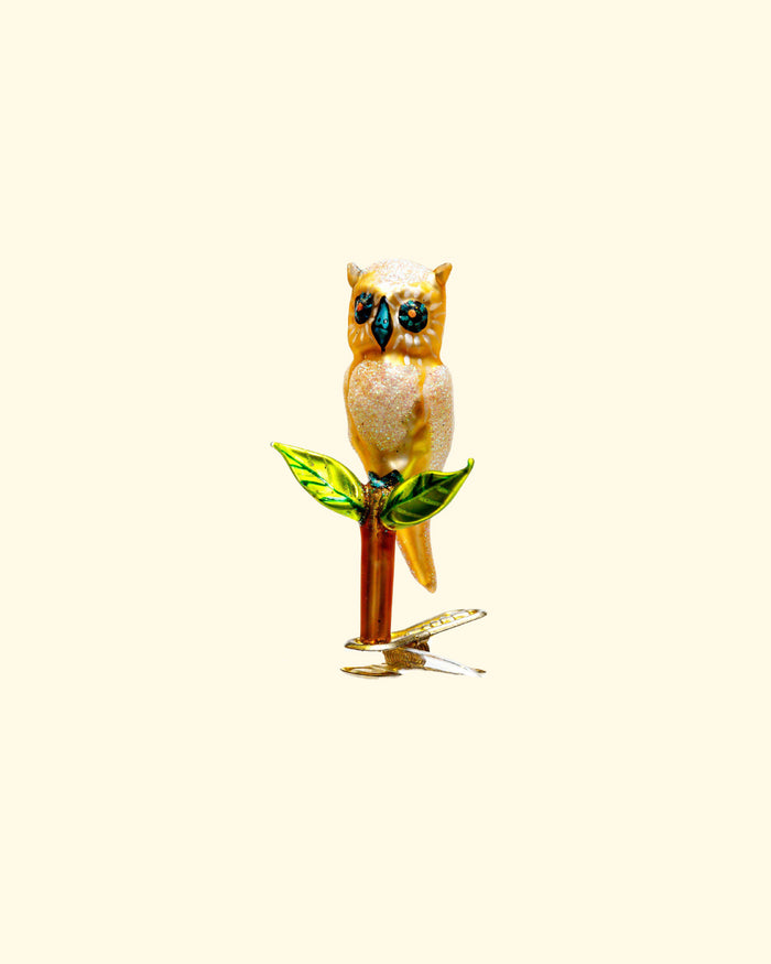 Owl On Branch Clip | 54W