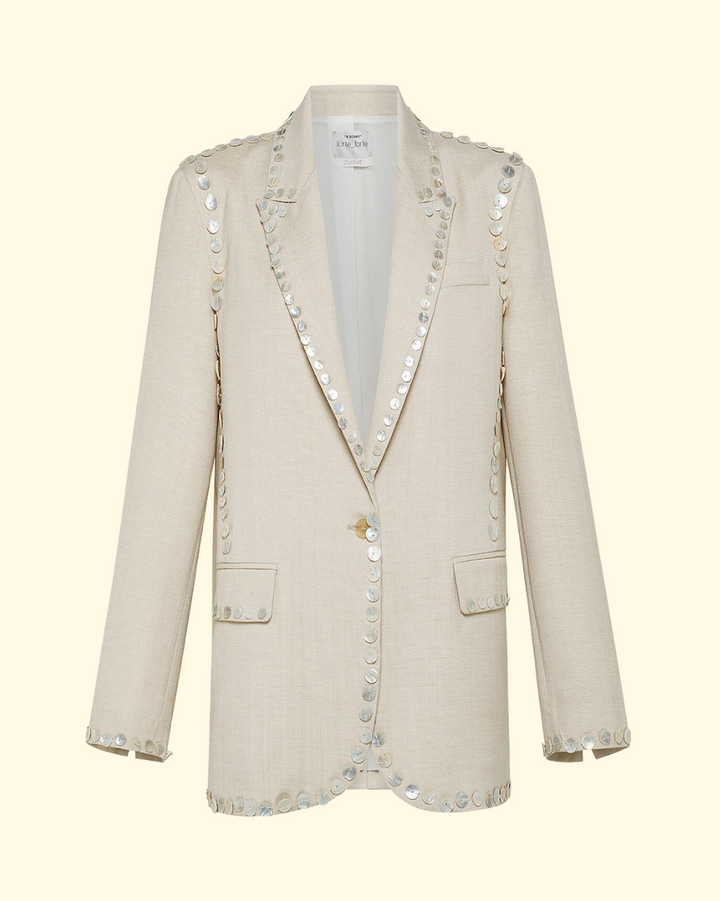 Pearl Embroidered Jacket | Dune