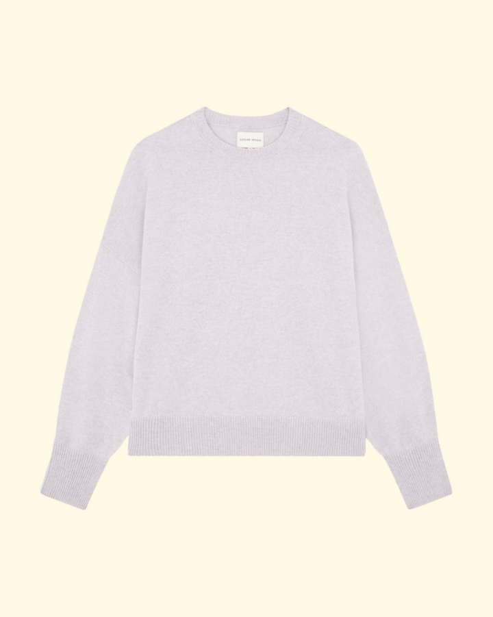 Anaa Cashmere Sweater | Oat Melange