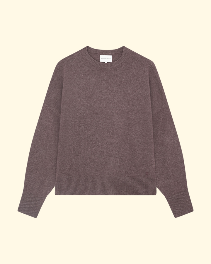 Anaa Cashmere Sweater | Wood