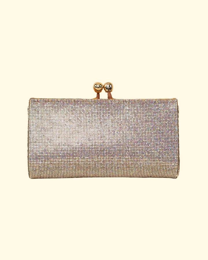 Mariah Crystal Clutch | Honey