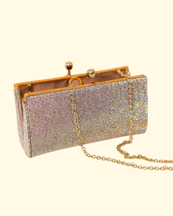 Mariah Crystal Clutch | Honey